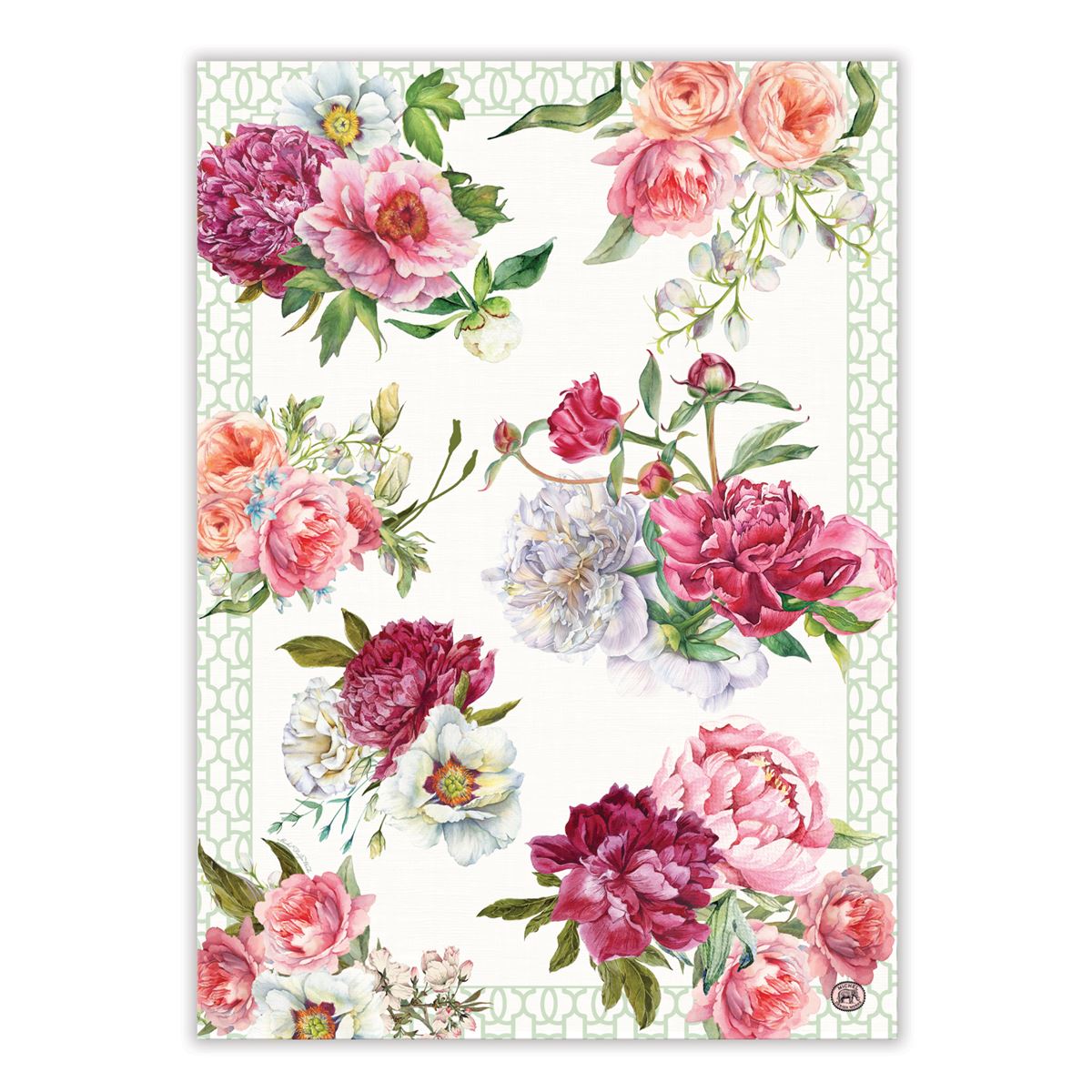 Kitchen Towel - Blush Peony