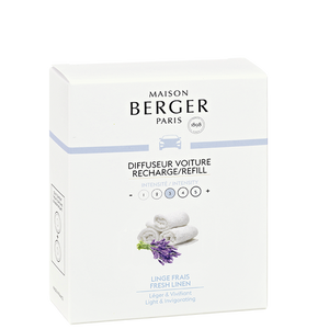 Car Diffuser Refill - Fresh Linen – Set of 2