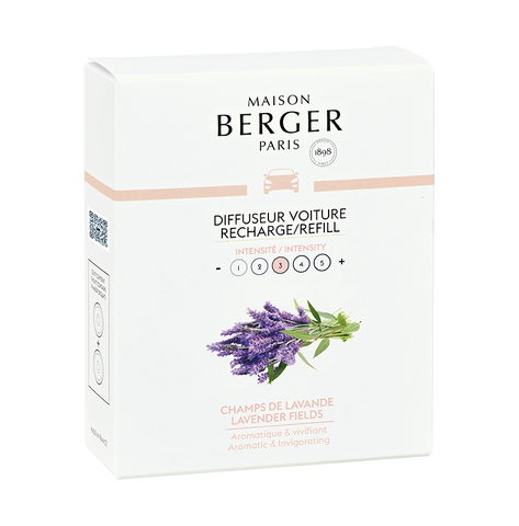 Car Diffuser Refill - Lavender Fields – Set of 2