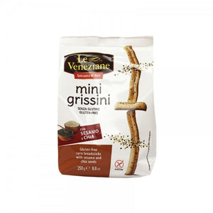 Mini Grissini Sesame Bread Sticks - Gluten Free