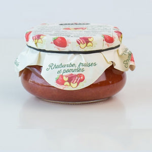 Rhubarb Strawberry Apple Jam