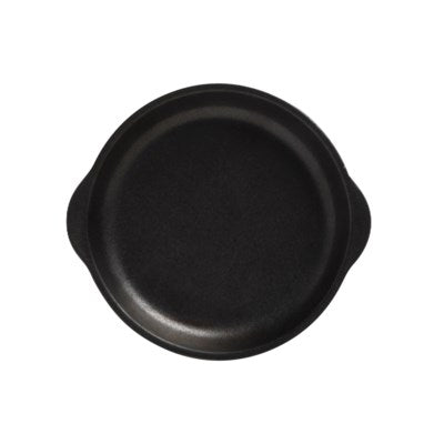 Plate - Caviar - With Handles - 15.5x17cm