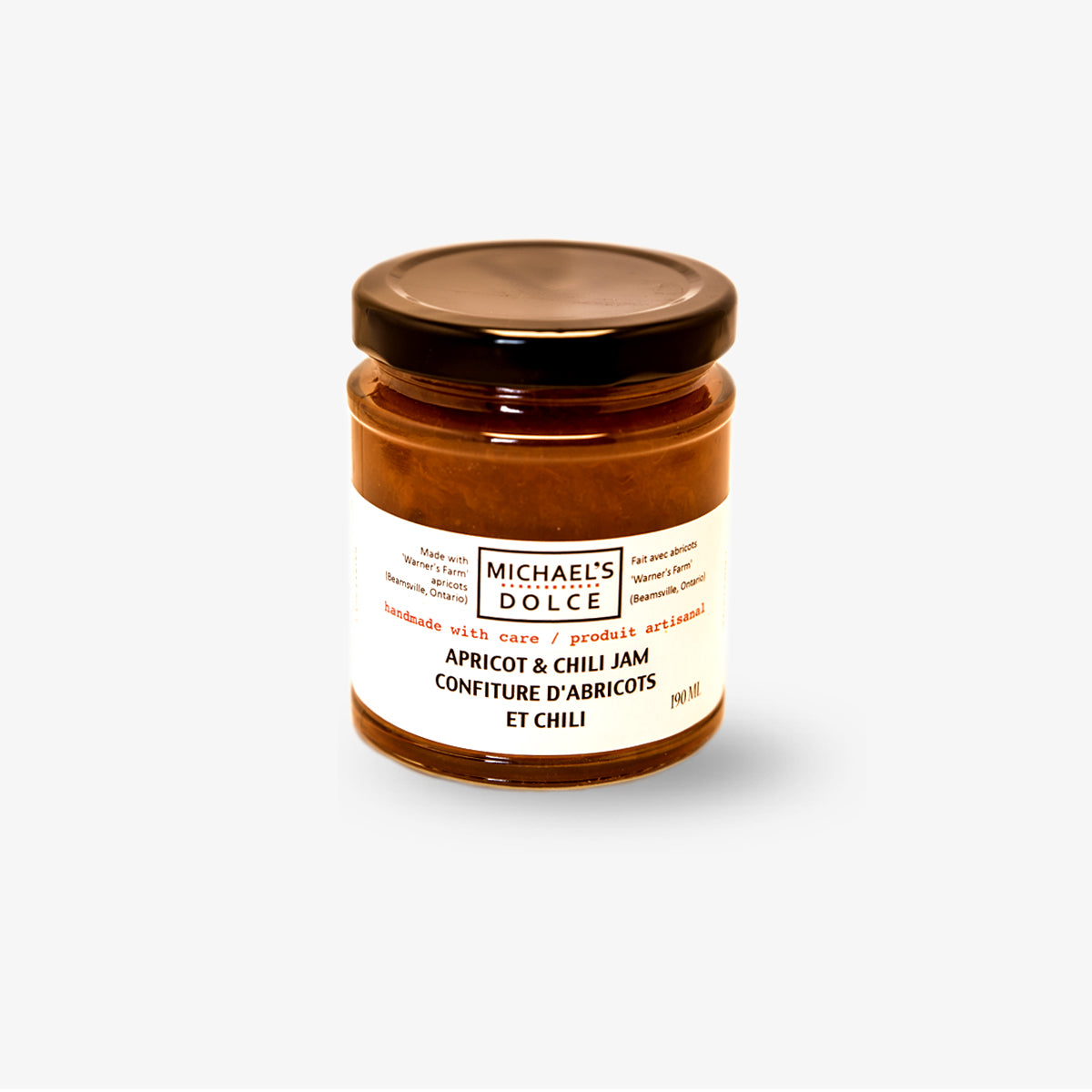 Michael's Dolce Jam - Apricot & Chili 190ml