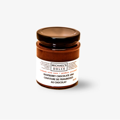 Michael's Dolce Jam - Raspberry/ Chocolate 190ml