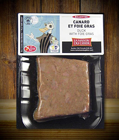 Maison Du Gibier - Duck Rillete with Foie Gras - 100gr