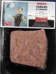 Maison Du Gibier - Terrine – Duck with Orange – 100gr