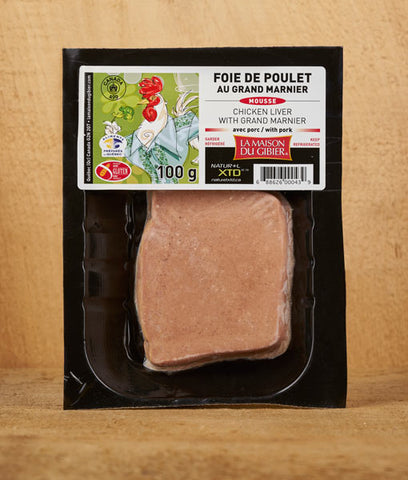 Maison Du Gibier - Terrine – Poultry w/Grand Marnier - 100gr