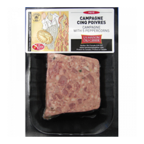 Maison Du Gibier - Pate - Campagne /5 peppercorn