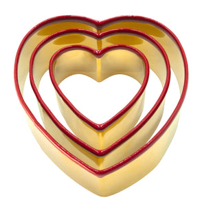 Heart Cookie Cutter - Set of 3