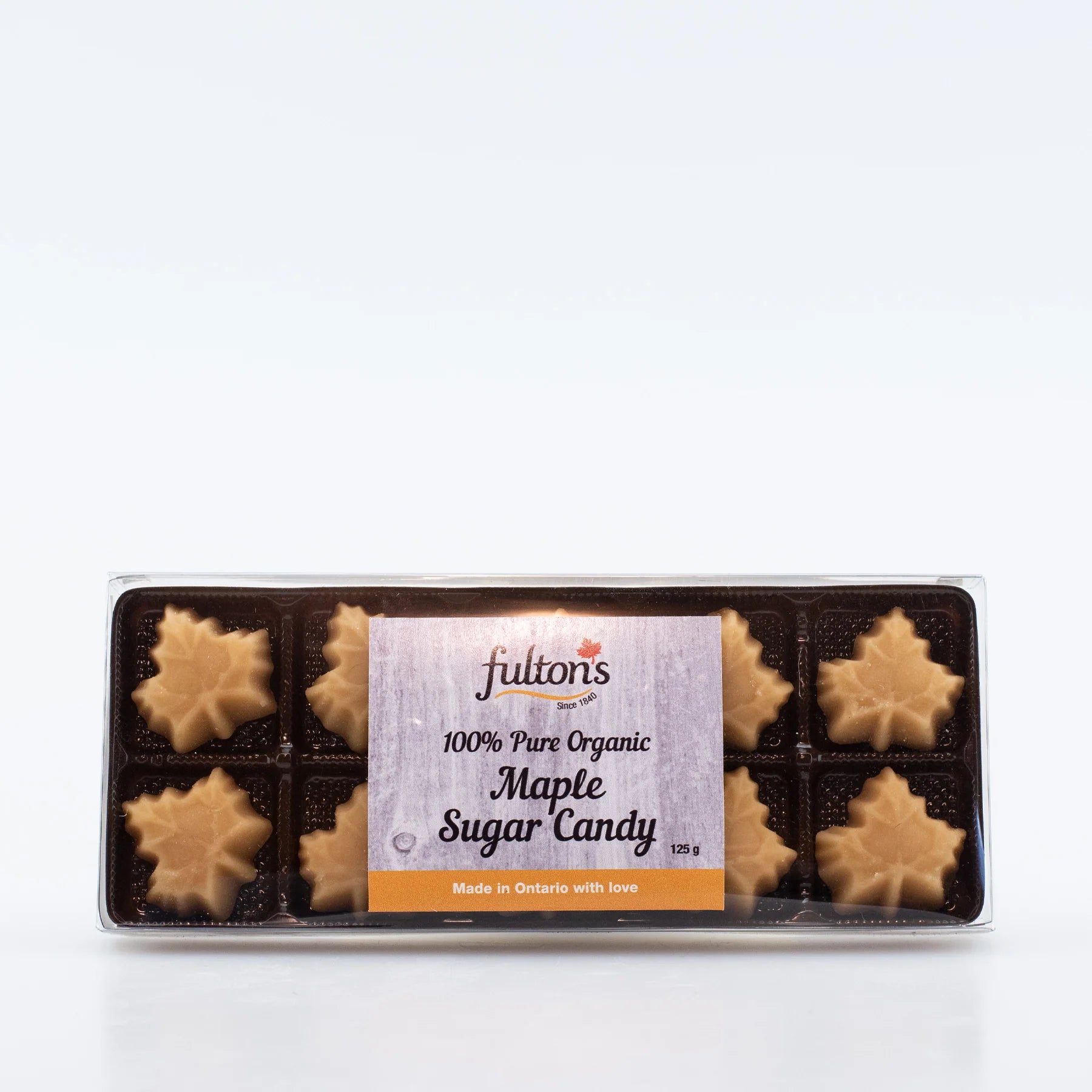 Maple Sugar Candy - 10 Leaf Tray