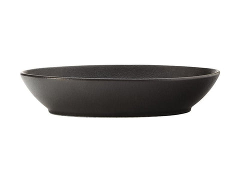 Oval Bowl - Black Caviar - 20cm