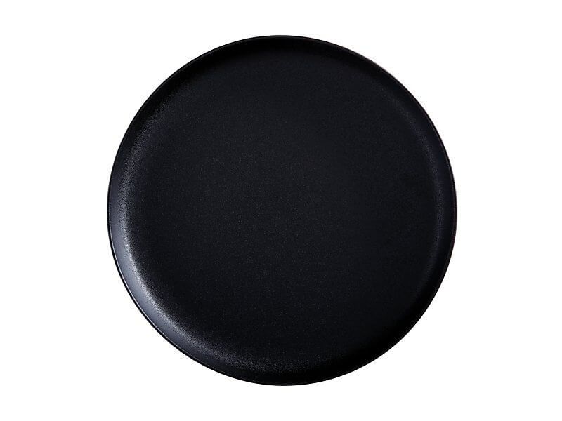 High Rimmed Platter - Black Caviar - 33cm