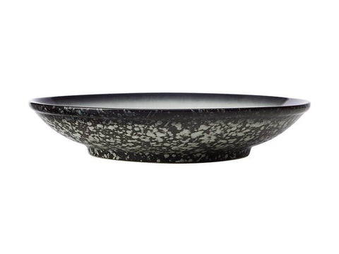 Footed Bowl – Caviar Granite – 25 cm