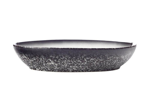 Oval Bowl - Caviar Granite – 25x17cm