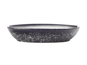 Oval Bowl - Caviar Granite – 30x20cm