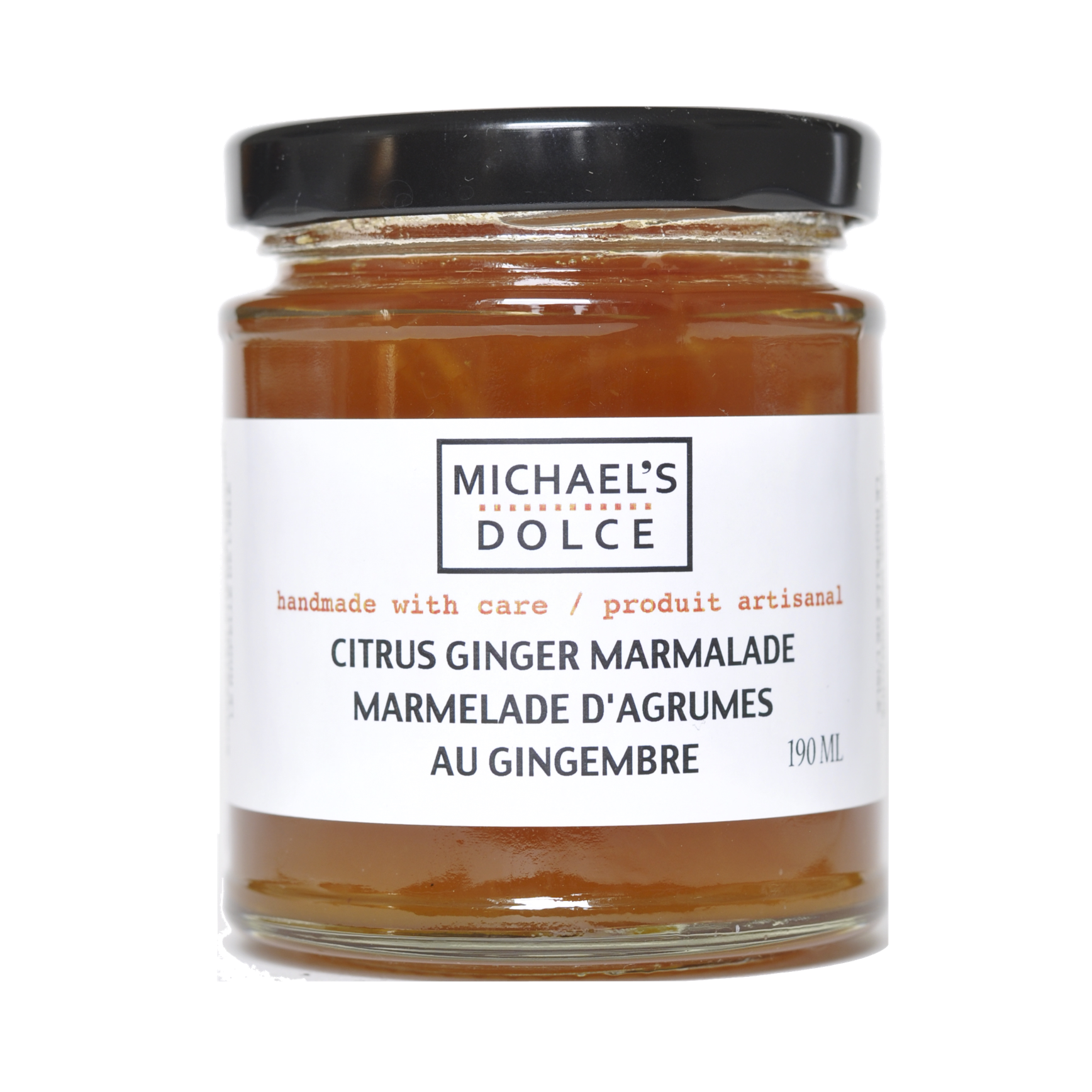 Michael's Dolce Marmalade - Citrus Ginger - 190ml