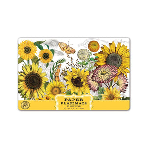 Paper Placemats - Sunflower