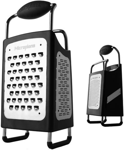 Microplane - Box Grater - 4 Sided - Black