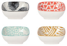 Pinch Bowls - Square Mix & Prep - Set of 4