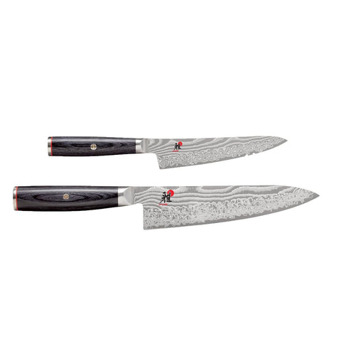 Miyabi - 5000FCD - Knife Set - 2 Piece - 5" Prep, 8" Chef