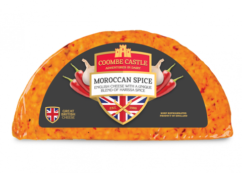 Coombe Castle - Moroccan Spiced Cheddar - (150g - 175g)