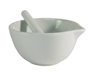Mortar & Pestle - White - 400ml/13oz