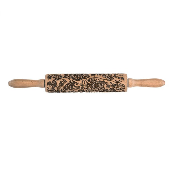 Mrs. Anderson's - Rolling Pin - Paisley Design - 8in
