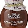 Mrs Bridges - Chutney - Pear, Apple and Ginger - 300g
