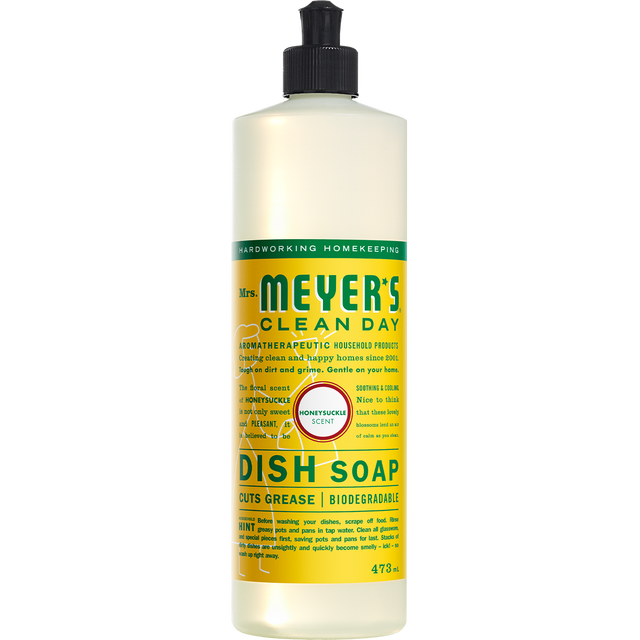 Mrs Meyer's - Dish Soap - Honeysucke - 473ml