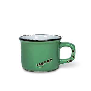 Mug - Enamel Look - Espresso - Forest