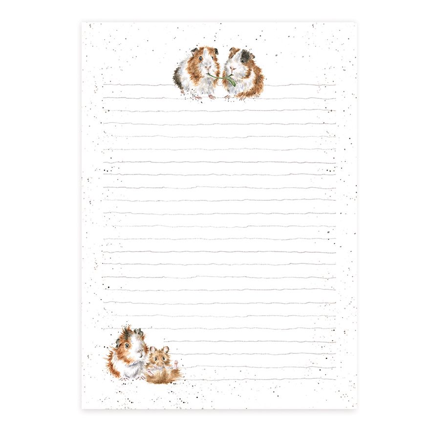 Notepad - Lettuce Be Friends - Guinea Pig