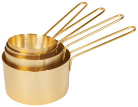Measuring Cups - Gold - Set of 4