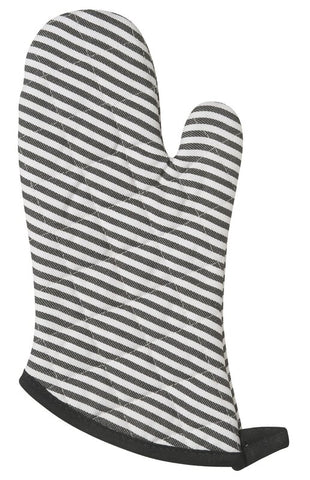 Oven Mitt – Black Stripe