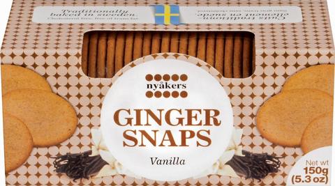 Nyakers - Ginger Snaps - Vanilla - 150g