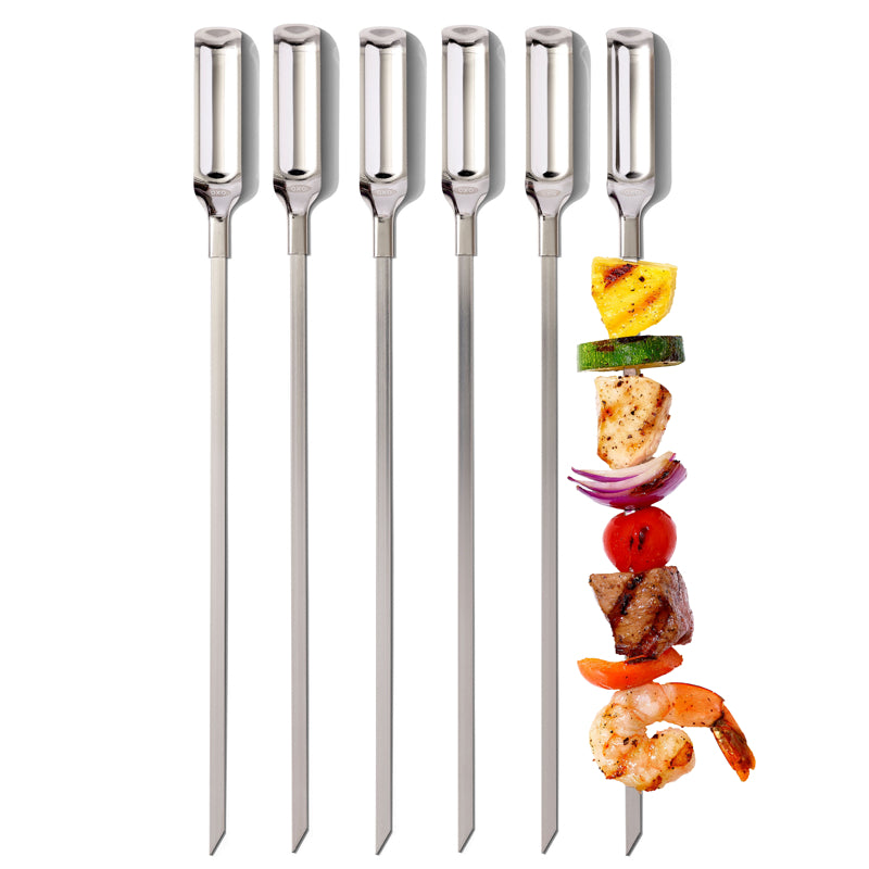 OXO Good Grips - BBQ Skewers - Set of 6