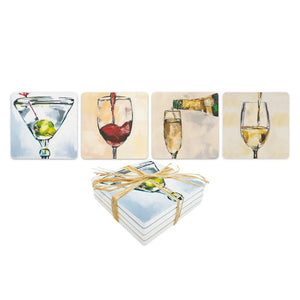Paperproducts Design - Coaster Set - The Art of Alcohol Dolomite  - Set of 4