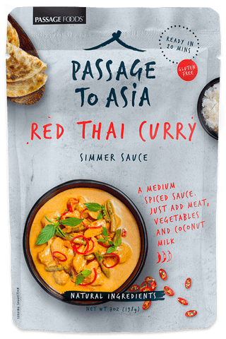 Passage to Asia - Red Thai Curry Simmer Sauce 200g