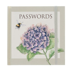 Password Book - Hydrangea - Bee