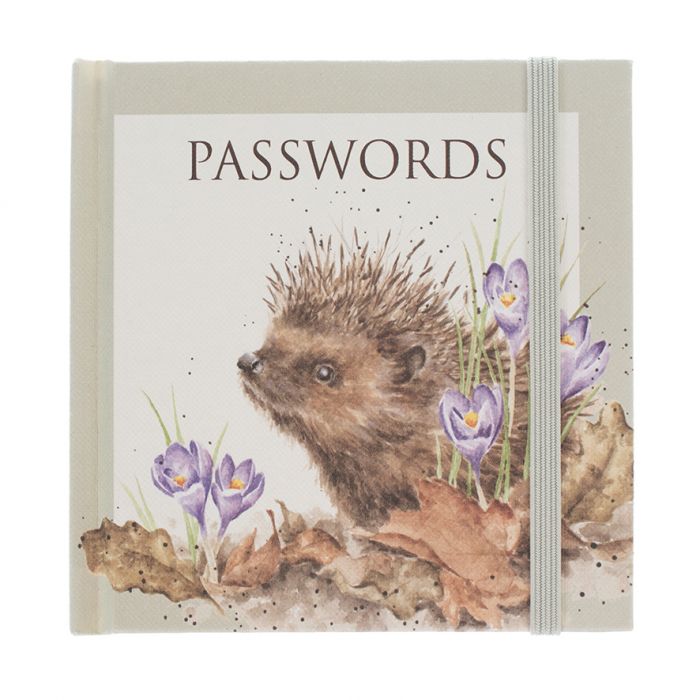 Password Book - New Beginings - Hedgehog