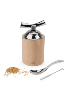 Peugeot - Flax Grinder - Beechwood & Stainless Steel - 13cm