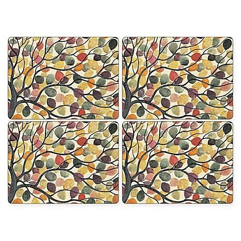 Pimpernel - Placemat - Dancing Branches - Set of 4 Mats - 16 X 12