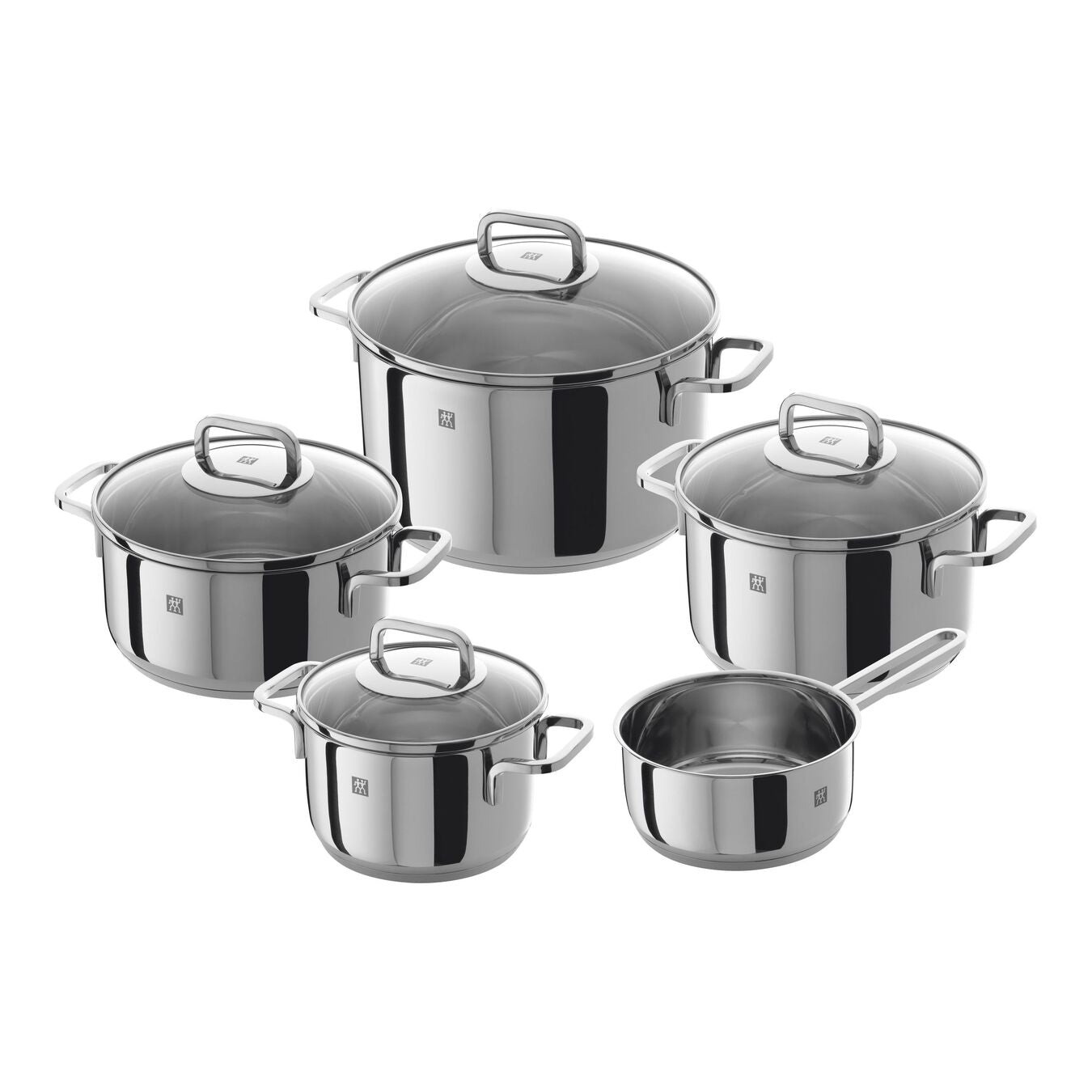 Pot Set - Quadro - 9 piece