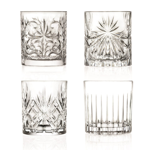 RCR Crystal - Mixology Tumbler - Asst'd x4