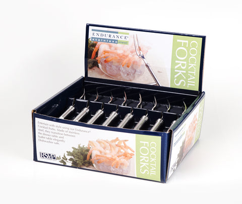 Cocktail Forks - Stainless Steel