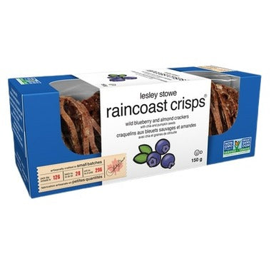 Raincoast Crisps - Wild Blueberry & Almond - 150gr