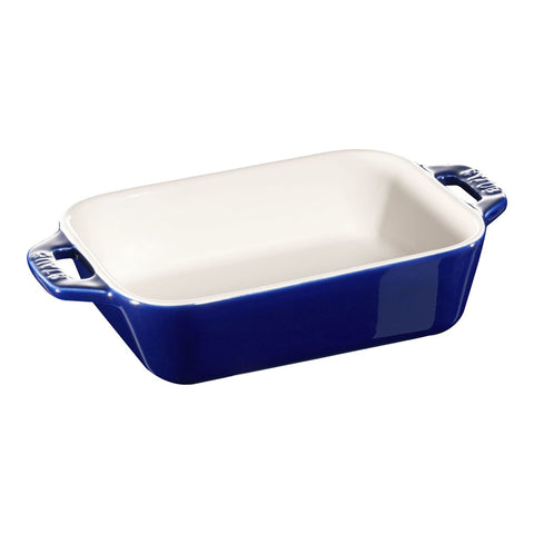 Rectangular Dish - Ceramic - Dark Blue