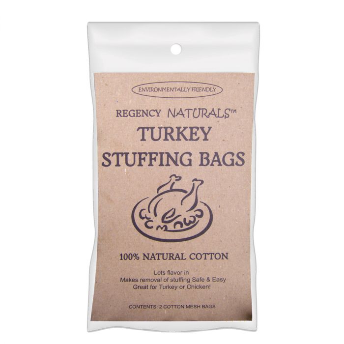 Regency - Natural Cotton Turkey Stuffing Bag - Set of 2