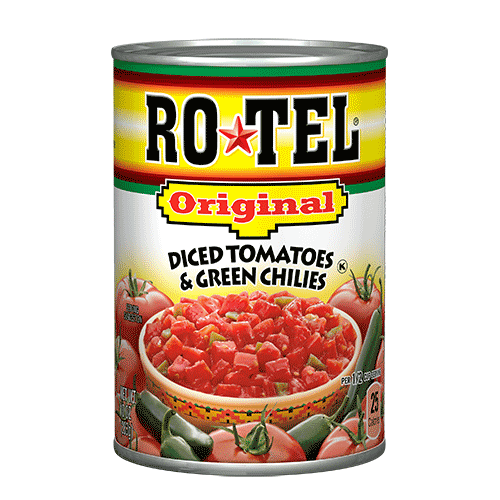 Rotel - Chopped Tomatoes - w Green Chilies - 284ml