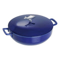 Staub – Bouillabaisse Pot - Round – Blue Cast Iron – 5Qt