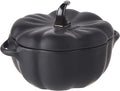 Cocotte - Pumpkin Shape -  Black - .5QT